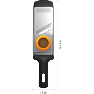 Feliator pentru legume FISKARS 1014416, 31.8cm, negru Feliator pentru legume FISKARS 1014416, 31.8cm, negru