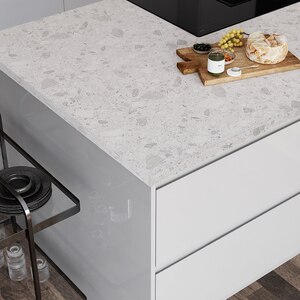 Blat bucatarie GOODHOME Ceppo, PAL, 300 x 62 x 3.8 cm, PAL, gri Blat bucatarie GOODHOME Ceppo, PAL, 300 x 62 x 3.8 cm, PAL, gri