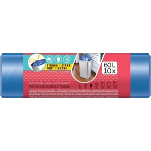 Saci menajeri VIGO Standard, 10 bucati, 60 l, albastru Saci menajeri VIGO Standard, 10 bucati, 60 l, albastru