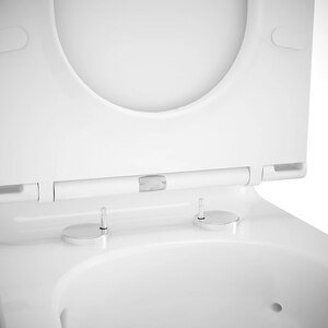 Set vas WC GOODHOME Cavally, evacuare verticala, rezervor 3-4.5l, capac SoftClose, ceramica, alb Set vas WC GOODHOME Cavally, evacuare verticala, rezervor 3-4.5l, capac SoftClose, ceramica, alb