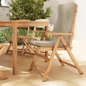 Perna pentru scaun Tiga GOODHOME, 108 x 45.5 x 5, poliester, bej Perna pentru scaun Tiga GOODHOME, 108 x 45.5 x 5, poliester, bej