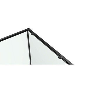 Cabina dus standard BELFORM Infinity, dreptunghiulara, 100 x 80 x 200 cm, profil aluminiu, sticla securizata 6mm, negru Cabina dus standard BELFORM Infinity, dreptunghiulara, 100 x 80 x 200 cm, profil aluminiu, sticla securizata 6mm, negru