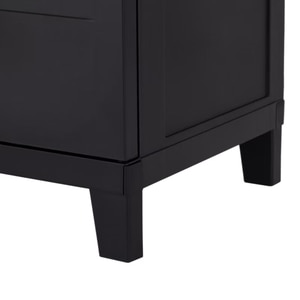 Dulap depozitare, plastic, 66 x 37 x 87 cm, negru Dulap depozitare, plastic, 66 x 37 x 87 cm, negru
