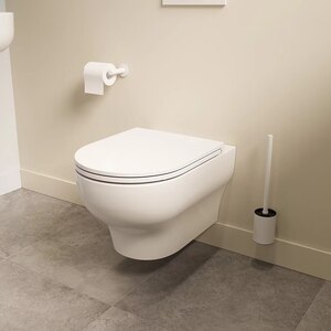 Vas WC suspendat GOODHOME Cavally, ceramica, 36 x 53 x 35 cm, capac SoftClose, alb Vas WC suspendat GOODHOME Cavally, ceramica, 36 x 53 x 35 cm, capac SoftClose, alb