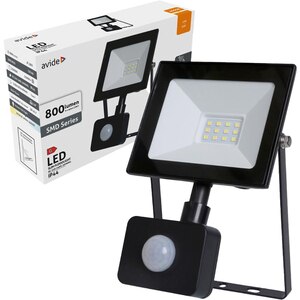 Reflector LED AVIDE, 10W, 800lm, IP44, negru Reflector LED AVIDE, 10W, 800lm, IP44, negru