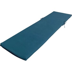 Perna pentru sezlong COCOS, 185 x 55 x 5 cm, bumbac si poliester, albastru Perna pentru sezlong COCOS, 185 x 55 x 5 cm, bumbac si poliester, albastru