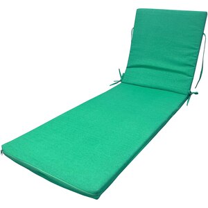 Perna pentru sezlong COCOS, 185 x 55 x 5 cm, bumbac si poliester, verde Perna pentru sezlong COCOS, 185 x 55 x 5 cm, bumbac si poliester, verde