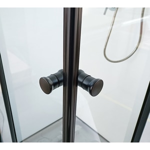 Cabina de dus cu hidromasaj SANOTECHNIK Stil PS18B, 90 x 90 x 225 cm, sticla securizata 4mm, profil negru Cabina de dus cu hidromasaj SANOTECHNIK Stil PS18B, 90 x 90 x 225 cm, sticla securizata 4mm, profil negru