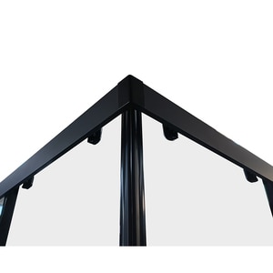 Cabina de dus cu hidromasaj SANOTECHNIK Stil PS18B, 90 x 90 x 225 cm, sticla securizata 4mm, profil negru Cabina de dus cu hidromasaj SANOTECHNIK Stil PS18B, 90 x 90 x 225 cm, sticla securizata 4mm, profil negru