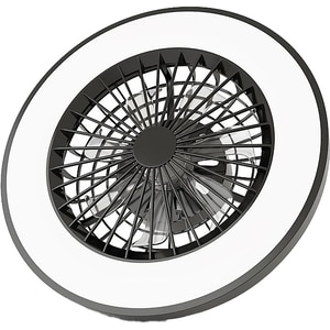 Plafoniera LED cu ventilator 24W AVIDE Wanda-B, 24W, 5200lm, 485mm, 3000K, 4000K, 6500K, negru Plafoniera LED cu ventilator 24W AVIDE Wanda-B, 24W, 5200lm, 485mm, 3000K, 4000K, 6500K, negru