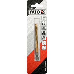 Burghiu freza YATO, 6mm Burghiu freza YATO, 6mm