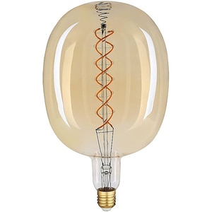 Bec LED filament AVIDE Amber Vasco, E27, 8W, 500lm, lumina calda Bec LED filament AVIDE Amber Vasco, E27, 8W, 500lm, lumina calda