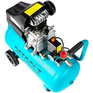 Compresor aer DETOOLZ DZ-C3333, cu ulei, 1680W, 50l, 206 l/min, 8 bar Compresor aer DETOOLZ DZ-C3333, cu ulei, 1680W, 50l, 206 l/min, 8 bar