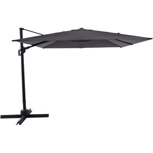 Umbrela de exterior GOODHOME Corby, 3 x 3m, negru Umbrela de exterior GOODHOME Corby, 3 x 3m, negru