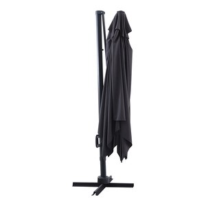 Umbrela de exterior GOODHOME Corby, 3 x 3m, negru Umbrela de exterior GOODHOME Corby, 3 x 3m, negru