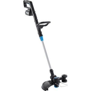 Trimmer pentru gazon MAC ALLIESTER, 18V, 5.0AH, 30 cm, negru-albastru Trimmer pentru gazon MAC ALLIESTER, 18V, 5.0AH, 30 cm, negru-albastru