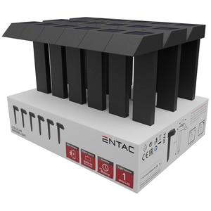 Lampa solara ENTAC EGSL-LS6P, IP44, negru Lampa solara ENTAC EGSL-LS6P, IP44, negru