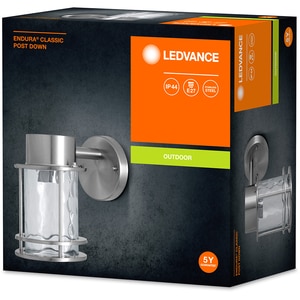 Aplica de exterior LEDVANCE Endura, E27, IP44, inox Aplica de exterior LEDVANCE Endura, E27, IP44, inox