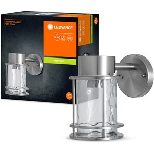 Aplica de exterior LEDVANCE Endura, E27, IP44, inox Aplica de exterior LEDVANCE Endura, E27, IP44, inox