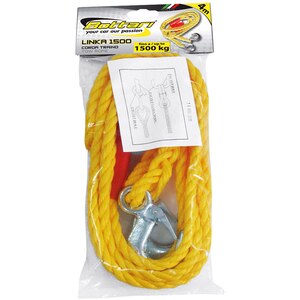 Cablu tractare cu carlig BOTTARI Linka 1500, 1500Kg, 4m, galben Cablu tractare cu carlig BOTTARI Linka 1500, 1500Kg, 4m, galben
