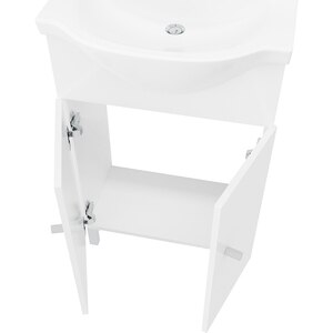 Set mobilier baie Best, 3 piese, 50 cm, alb Set mobilier baie Best, 3 piese, 50 cm, alb