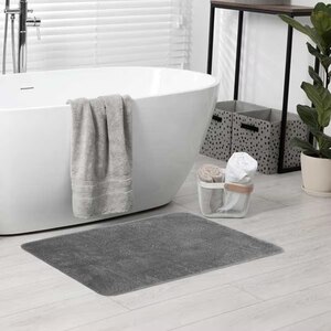 Covoras baie FRANDIS 195687, 50 x 80 cm, gri Covoras baie FRANDIS 195687, 50 x 80 cm, gri