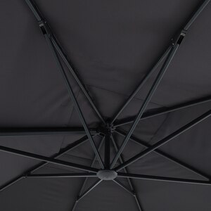 Umbrela de exterior GOODHOME Corby, 3 x 4m, negru Umbrela de exterior GOODHOME Corby, 3 x 4m, negru