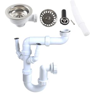 Kit sifon Cooke & Lewis, pentru chiuvete cu 1 cuva Kit sifon Cooke & Lewis, pentru chiuvete cu 1 cuva