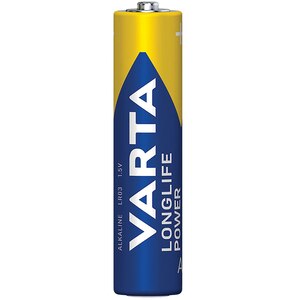 Baterii alcaline VARTA Longlife Power AAA, 12 bucati Baterii alcaline VARTA Longlife Power AAA, 12 bucati
