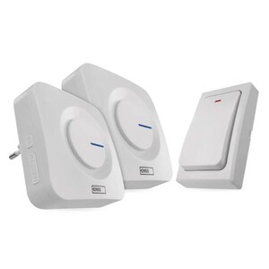 Sonerie wireless EMOS P5731, 36 melodii, 180m, alb Sonerie wireless EMOS P5731, 36 melodii, 180m, alb