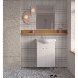 Set mobilier baie SANITOP Joy, 60 x 30.5 x 78 cm, alb Set mobilier baie SANITOP Joy, 60 x 30.5 x 78 cm, alb