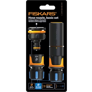 Set conectori FISKARS 1027091, 5 bar, negru Set conectori FISKARS 1027091, 5 bar, negru