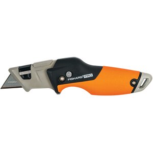 Cutit utilitar FISKARS CarbonMax, pliabil, metal, negru Cutit utilitar FISKARS CarbonMax, pliabil, metal, negru