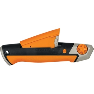 Cutit Snap-off FISKARS CarbonMax, 25mm, metal, negru Cutit Snap-off FISKARS CarbonMax, 25mm, metal, negru