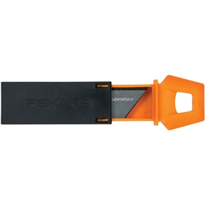 Lame cutit utilitar FISKARS CarbonMax, 10 buc, otel inoxidabil, argintiu Lame cutit utilitar FISKARS CarbonMax, 10 buc, otel inoxidabil, argintiu