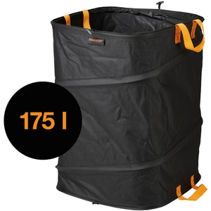 Sac gradina FISKARS PopUp Ergo, 175l, textil, negru Sac gradina FISKARS PopUp Ergo, 175l, textil, negru
