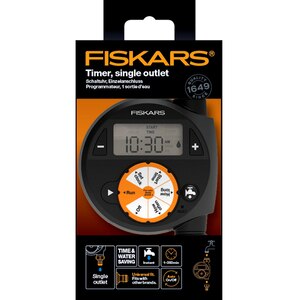 Programator irigare FISKARS, 4 bari, negru Programator irigare FISKARS, 4 bari, negru