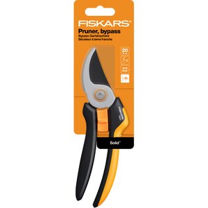 Foarfeca FISKARS Solid, marimea L, pas cu pas P341, otel, negru Foarfeca FISKARS Solid, marimea L, pas cu pas P341, otel, negru