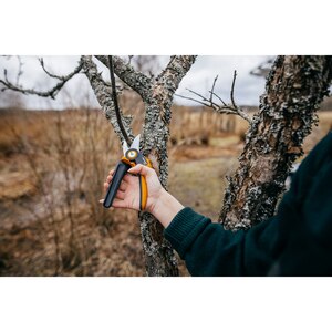 Foarfeca pas cu pas FISKARS PowerGear P921, M, otel, negru Foarfeca pas cu pas FISKARS PowerGear P921, M, otel, negru