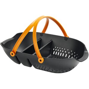 Cos de gradina FISKARS Plus, plastic, negru Cos de gradina FISKARS Plus, plastic, negru