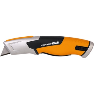 Cutit utilitar FISKARS CarbonMax, metal, negru Cutit utilitar FISKARS CarbonMax, metal, negru