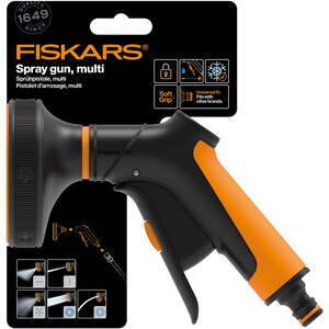Pistol pentru stropit FISKARS Multi, control frontal Pistol pentru stropit FISKARS Multi, control frontal