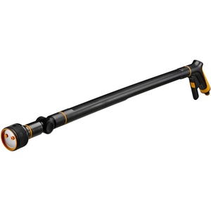Tija de stropit FISKARS, 3 jeturi, control frontal, negru Tija de stropit FISKARS, 3 jeturi, control frontal, negru