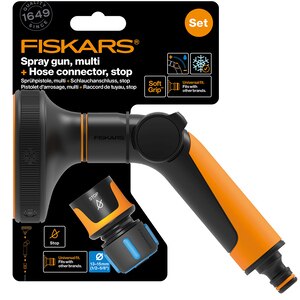 Pistol pentru stropit FISKARS 1065492, 5 jeturi, negru Pistol pentru stropit FISKARS 1065492, 5 jeturi, negru