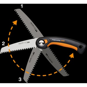 Fierastrau retractabil FISKARS Plus SW68, otel, negru Fierastrau retractabil FISKARS Plus SW68, otel, negru