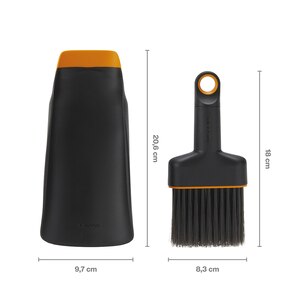 Scafa FISKARS, plastic, negru Scafa FISKARS, plastic, negru