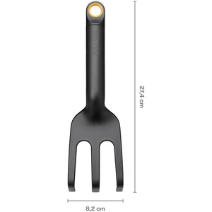 Cultivator FISKARS Solid, polipropilena, negru Cultivator FISKARS Solid, polipropilena, negru