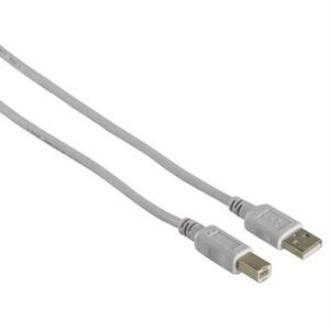 Cablu USB A - USB B HAMA 34694, 1.5m, alb Cablu USB A - USB B HAMA 34694, 1.5m, alb