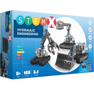 Joc de constructie STEMX Buldozer Hidraulic 3in1 1100037286, 8 ani+, 168 piese Joc de constructie STEMX Buldozer Hidraulic 3in1 1100037286, 8 ani+, 168 piese