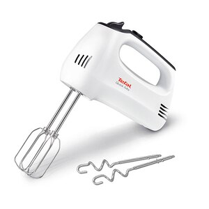 Mixer de mana TEFAL Quick Mix HT310138, 300W, 5 trepte viteza, alb Mixer de mana TEFAL Quick Mix HT310138, 300W, 5 trepte viteza, alb
